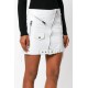 BIKER 2 SKIRT WHITE
