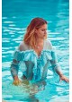 BLUSA SANTORINI AQUA