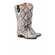BOTAS DE PIEL SNAKE