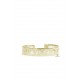 BRAZALETE GOOD VIBES ONLY DORADO