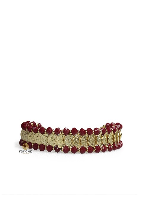 PULSERA NARLAI ROJO