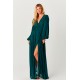 WRAP MAXI VESTIDO FOREST