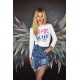 FALDA VAQUERA ROCK STAR DENIM SKIRT FETICHE SUANCES