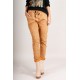 JOGGERS LEOPARD MUSTARD