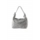 BOLSO CRISTALES PLATA CHARISSE