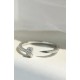 ANILLO FINO TORNILLO PLATA