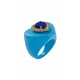 ANILLO CORAZÓN CRISTAL AZUL