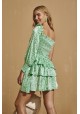 LOMINOOS GREEN DRESS BY FETICHE SUANCES
