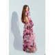 VESTIDO LARGO ESPALDA SPACE FLAMINGO