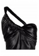 TOP DE CUERO NEGRO