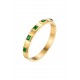 PULSERA CIRCÓN VERDE ESMERALDA