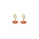 PENDIENTES OJO ORANGE