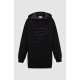 SUDADERA LARGA CAPUCHA BY SPACE FLAMINGO