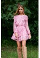 NORA MARBLE PINK DRESS BY FETICHE SUANCES