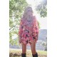 VESTIDO LINDA FLORAL CON CORSET BY FETICHE SUANCES