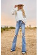 VAQUEROS STARS JEANS EMBELLISHED WITH CRYSTALS