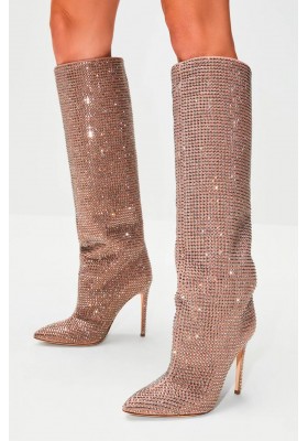 BLING BLING BOOTS IN PINK
