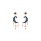 PENDIENTES LUNA & STARS