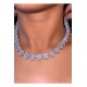 COLLAR CORAZONES DIAMANTES