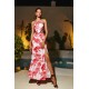 PALMS RED MAXI DRESS BY FETICHE SUANCES