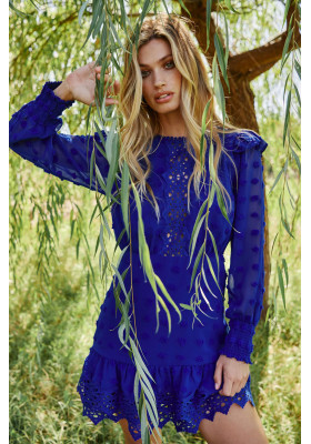 LAPISLÁZULI  BLUE DRESS BY FETICHE SUANCES