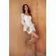 LORENA DRESS OFF-WHITE BY FETICHE SUANCES