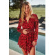 VESTIDO RED ZEBRA BY FETICHE SUANCES