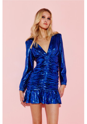 DANA BLUE DRESS BY FETICHE SUANCES