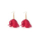 PENDIENTES TULIP ROUGE