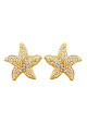 PENDIENTES ESTRELLAS DE MAR SWAROVSKI CLEAR