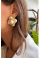 PENDIENTES VINTAGE PERLAS Y CIRCONITAS