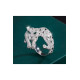 ANILLO PANTERA EN PLATA