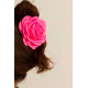 PINZA DEL PELO FLOR ROSA