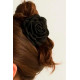 PINZA DEL PELO FLOR NEGRA