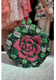 BOLSO JOYA FLOR ROSA