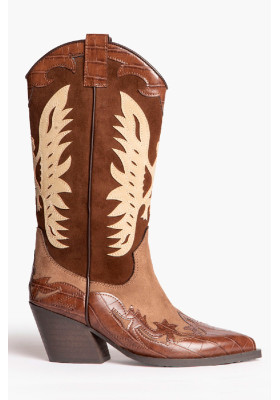 BOTAS COWBOY BRUN