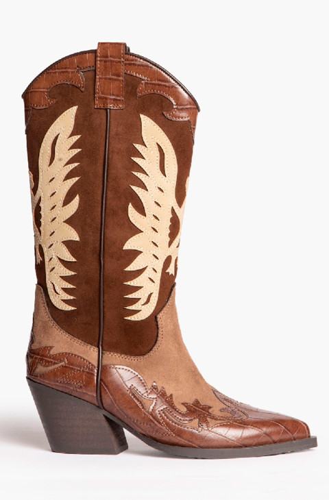 BOTAS COWBOY BRUN