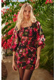 FLOWER EXPLOSION DRESS BY FETICHE SUANCES