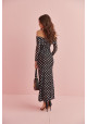 DOTS OFF THE SHOULDERS DRESS BY FETICHE SUANCES