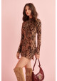 SNAKE VELVET DRESS BY FETICHE SUANCES