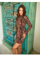 SNAKE VELVET DRESS BY FETICHE SUANCES