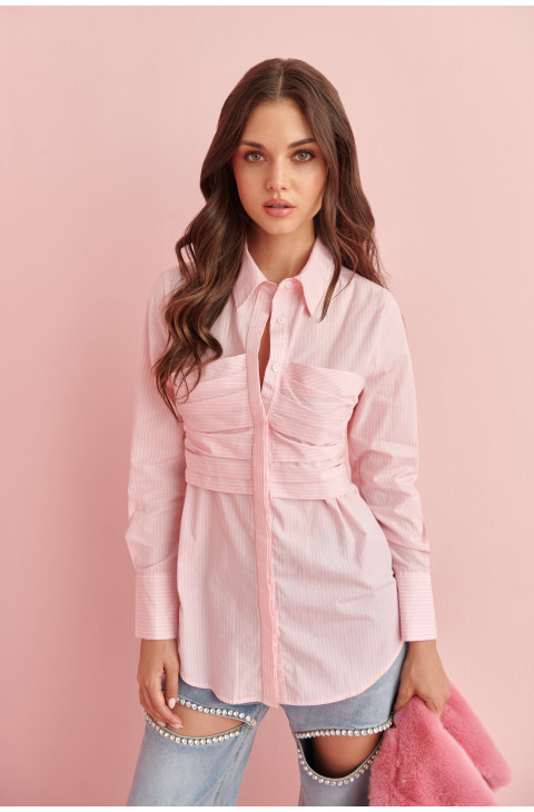 BAHIA PINK SHIRT BY FETICHE SUANCES