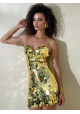 VESTIDO DISCO GOLD