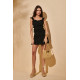 BLACK SERENITY DRESS BY FETICHE SUANCES