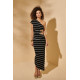 SAILOR DRESS BLACK BY FETICHE SUANCES