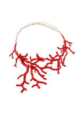 COLLAR CORALES UNDER THE SEA