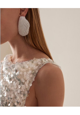 PENDIENTES SHELL & SWAROVSKI