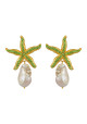 PENDIENTES PERLAS BARROCAS