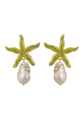 PENDIENTES PERLAS BARROCAS