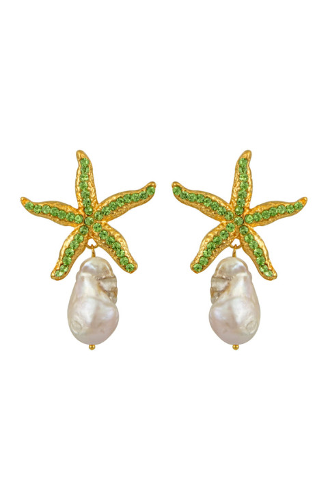 PENDIENTES PERLAS BARROCAS